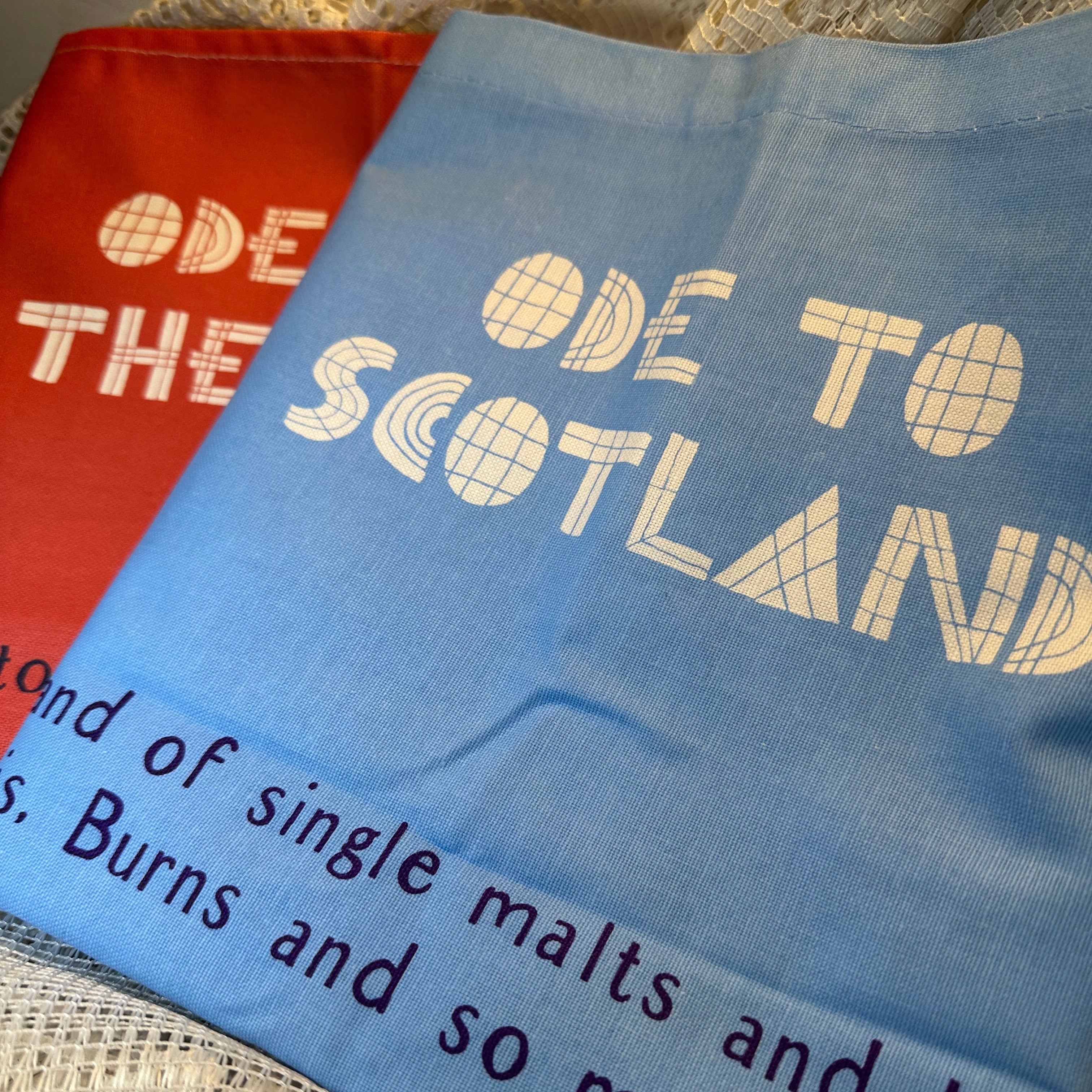 Handmade Scotland Lover Tea Towel Set