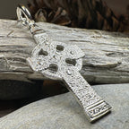 Artisan Irish Ahenny Cross Necklace