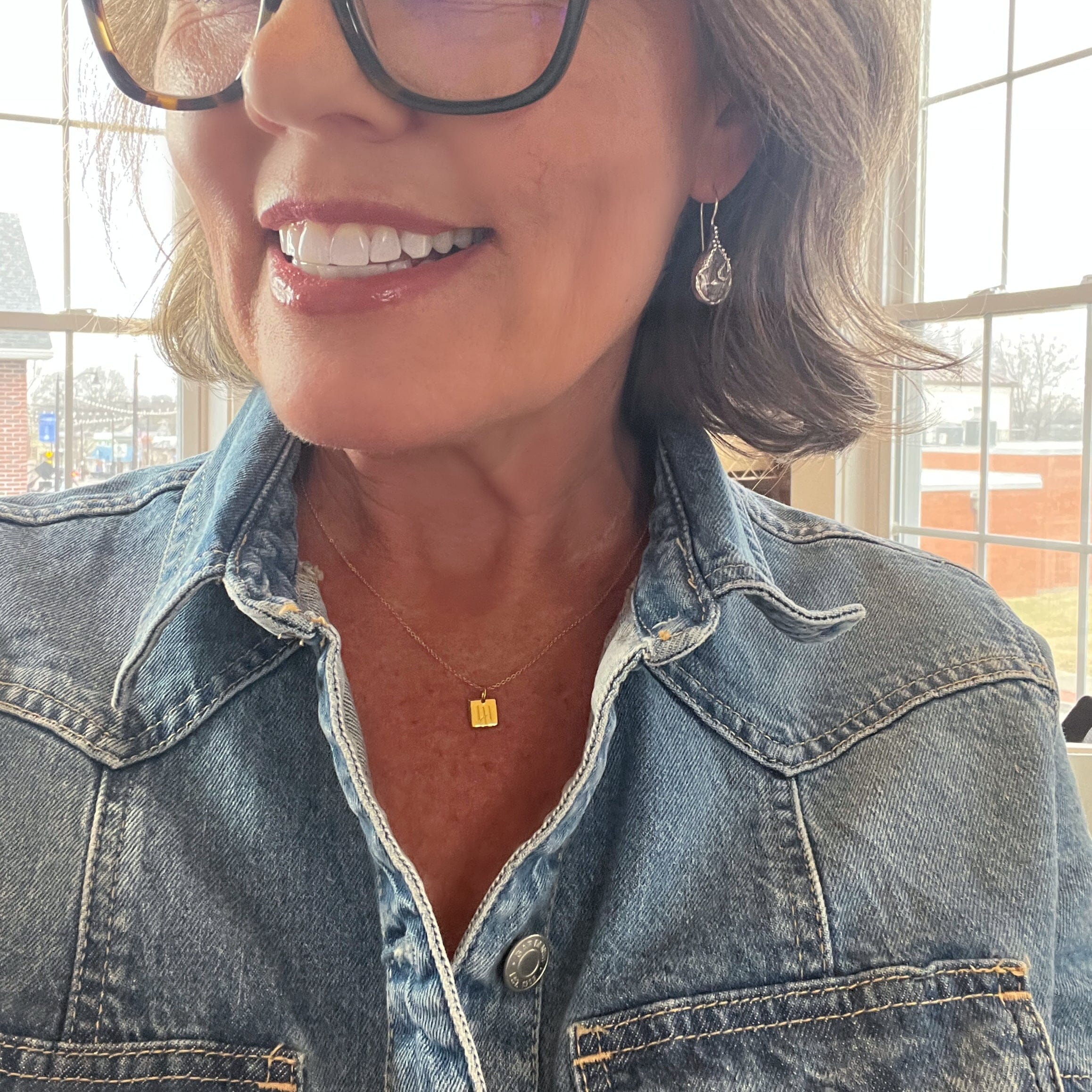 Mini 41 Necklace - Gold