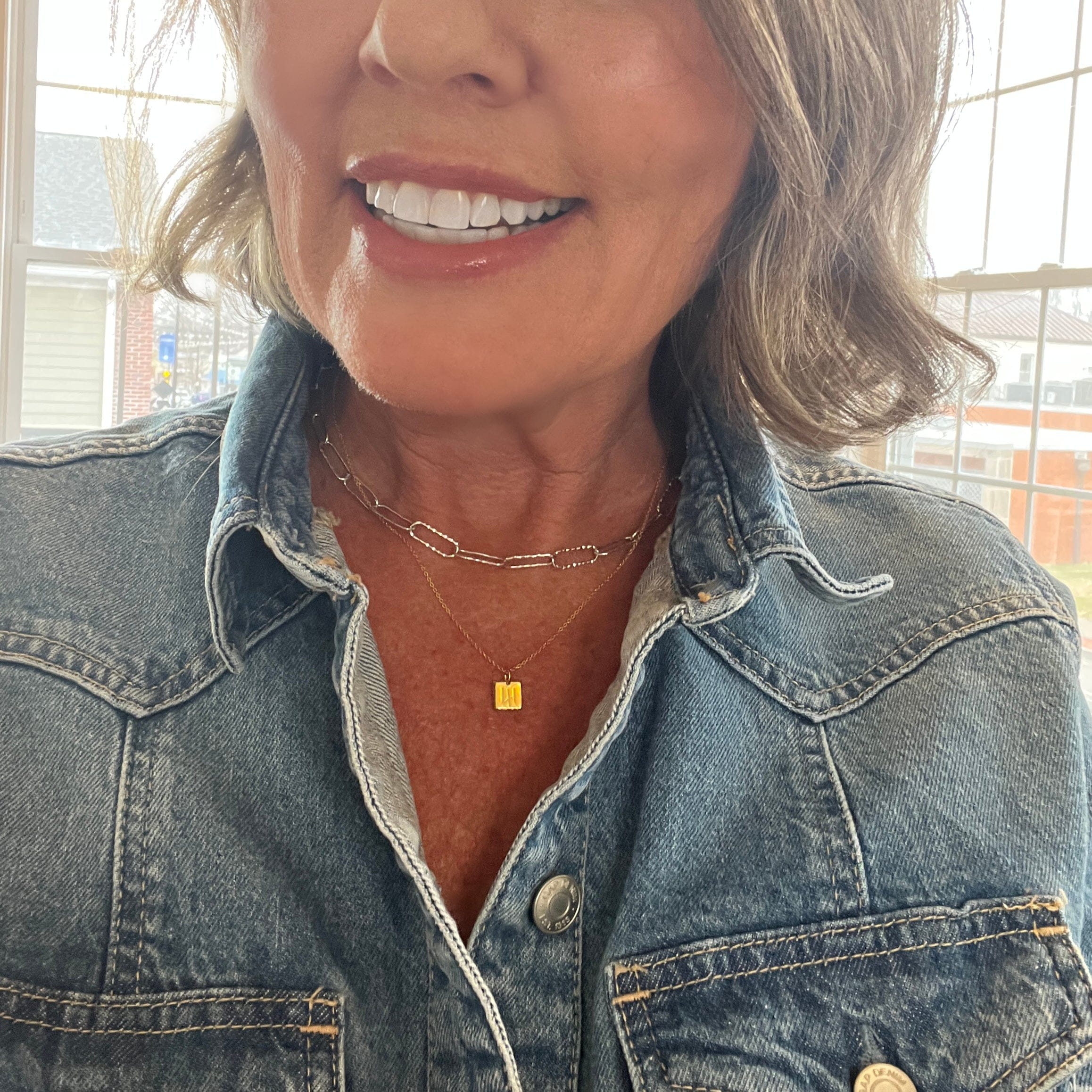 Mini 41 Necklace - Gold