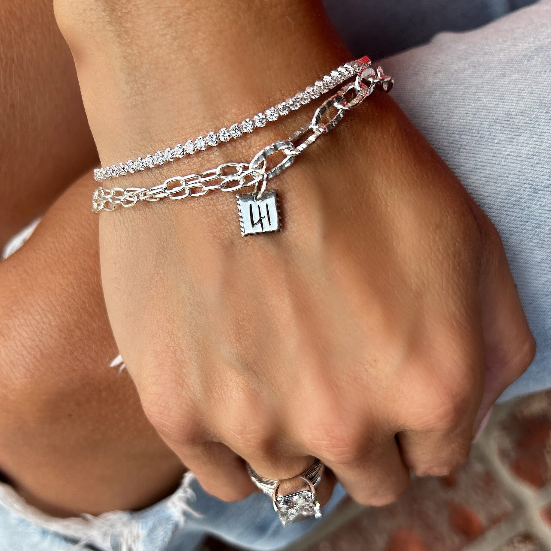 41 Paperclip Bracelet