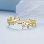 Kaelirisse | Zirconia Ring 18K Gold