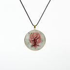 Olivenorma Crystal Hamsa Chakra Tree Of Life Necklace