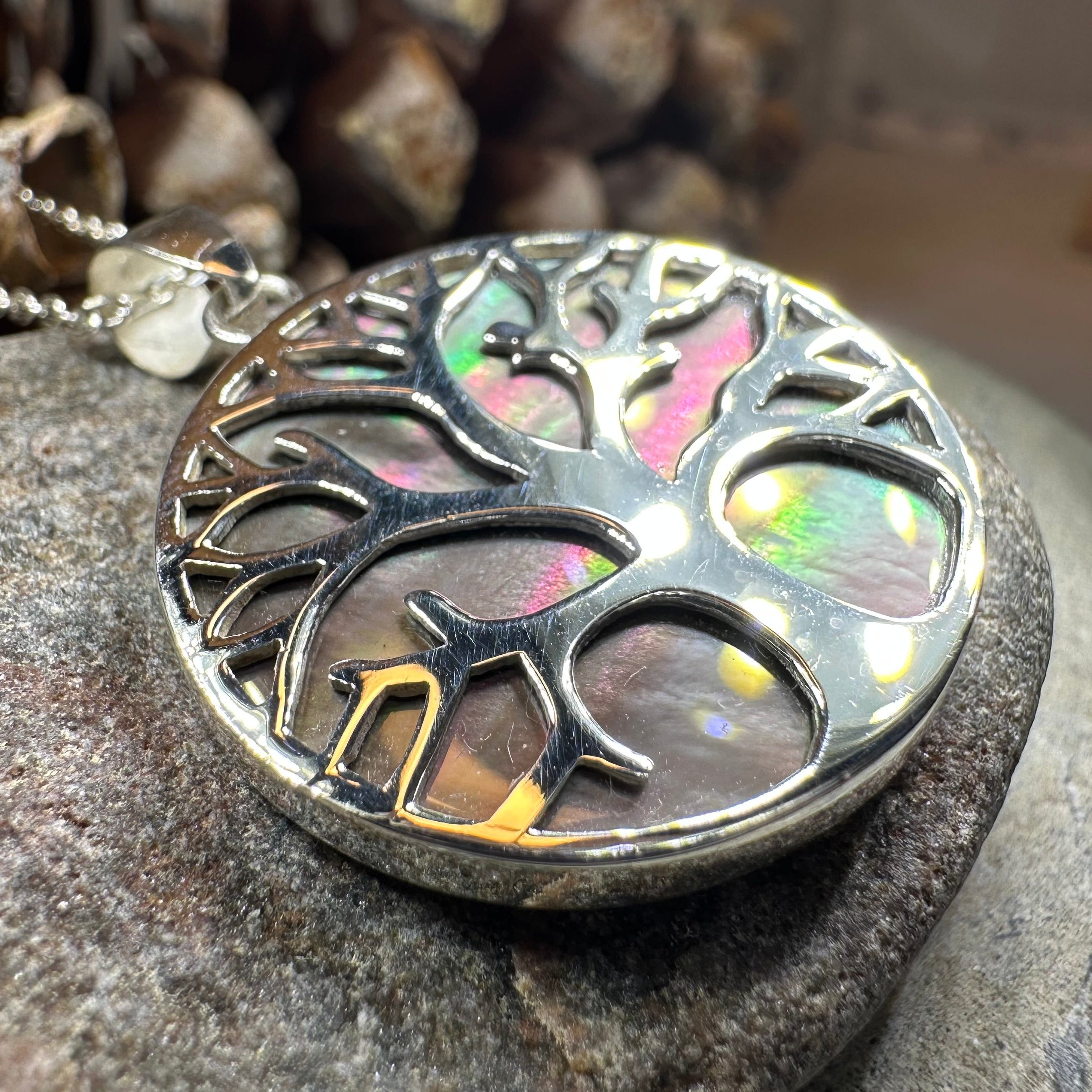 Larina Tree of Life Shell Necklace