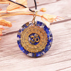 Olivenorma Raise Consciousness - Lapis Lazuli Orgone Energy Necklace