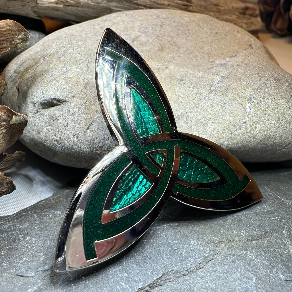 Eislyn Trinity Knot Celtic Brooch