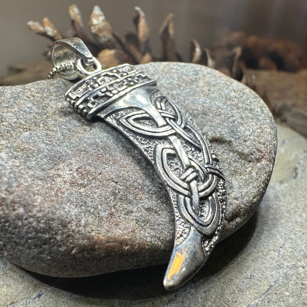 Celtic Wolf Claw Necklace