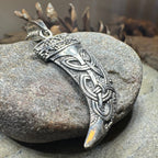 Celtic Wolf Claw Necklace