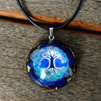 Olivenorma Lapis Lazuli Tree Of Life Reki Necklace