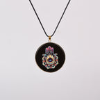 Olivenorma Crystal Hamsa Chakra Tree Of Life Necklace