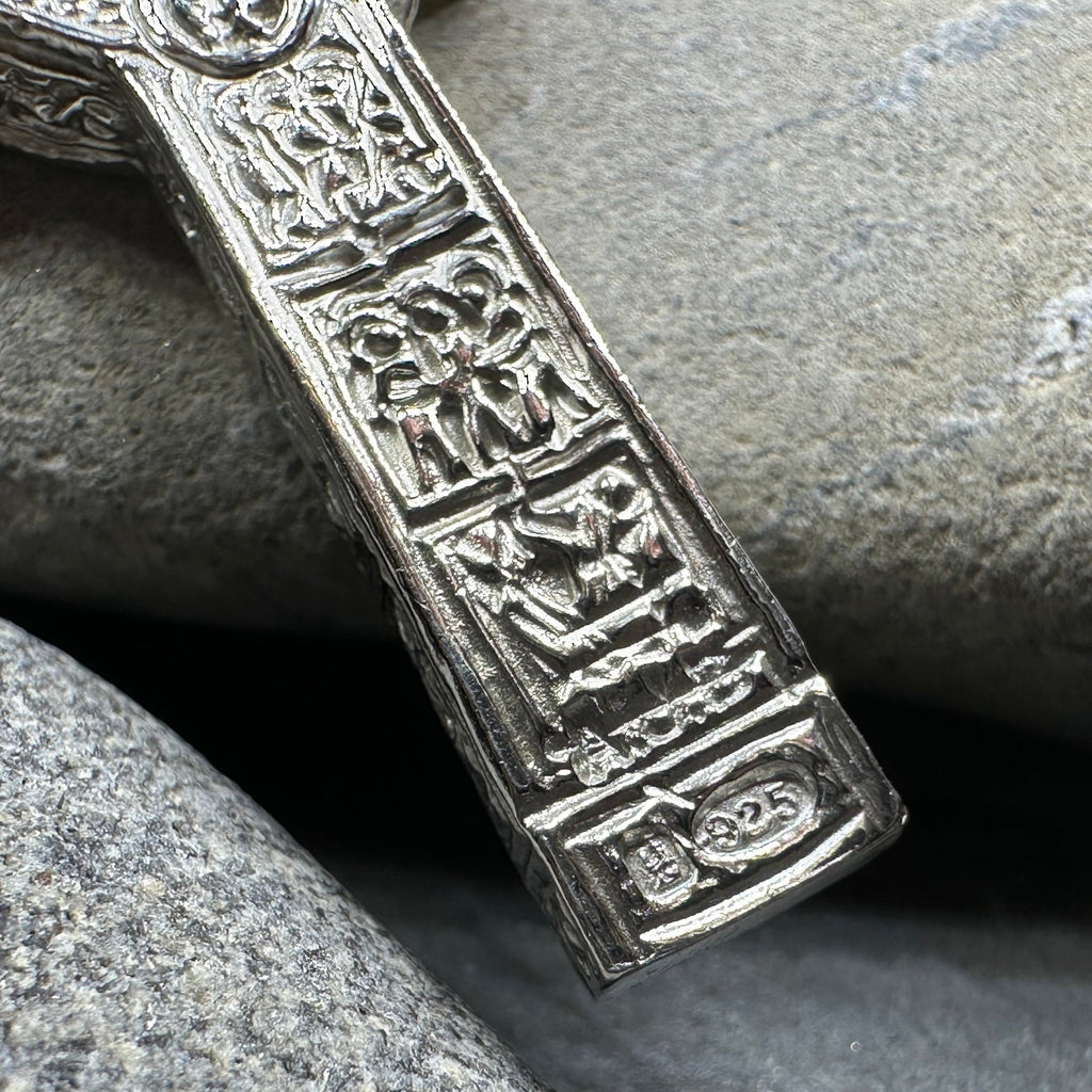 Artisan Irish Clonmacnoise Cross Necklace
