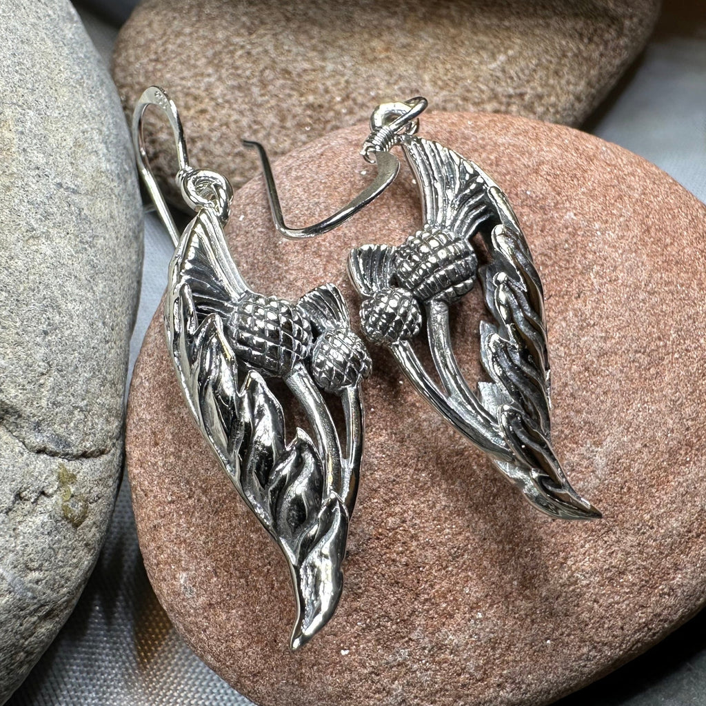 Cluaran Thistle Earrings