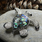 Abalone Turtle Necklace
