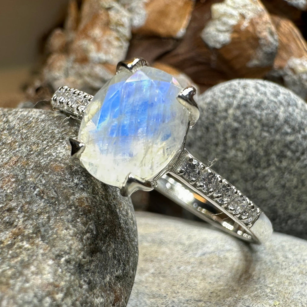 Emiliana Moonstone Promise Ring