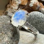 Emiliana Moonstone Promise Ring