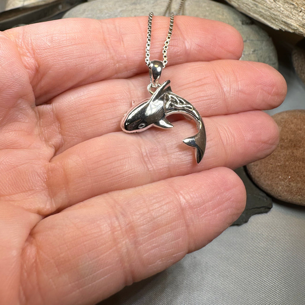 Celtic Shark Necklace