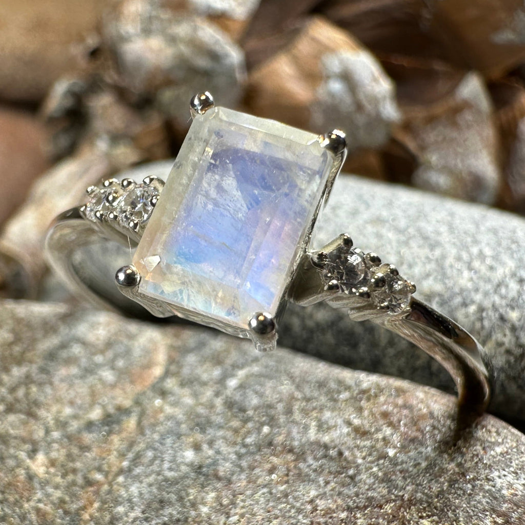 Hilaria Moonstone Ring