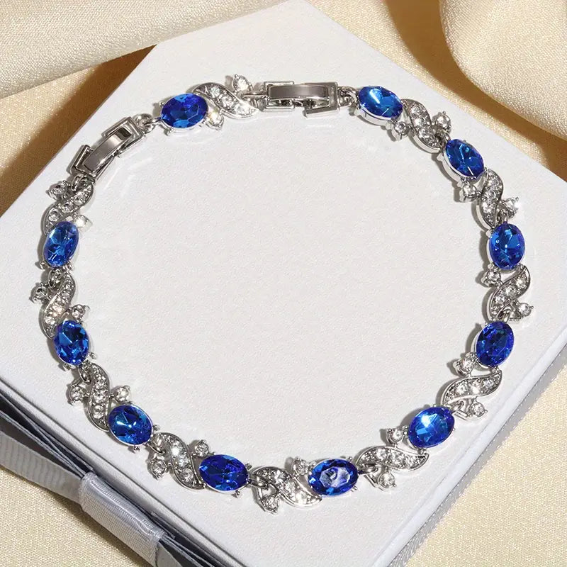 Celestial Jade Blue Bracelet