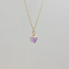 Olivenorma Irregular Crystal Raw Stone Gem gemstone Necklace