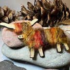 Scottish Highland Cow Scatter Pin