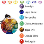 Olivenorma Chakra Orgone Necklace