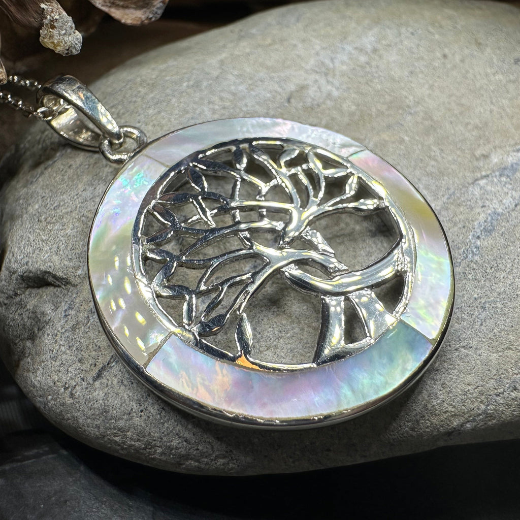 Carmina Tree of Life Shell Necklace