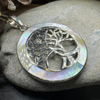Carmina Tree of Life Shell Necklace