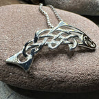 Celtic Salmon of Knowledge Necklace
