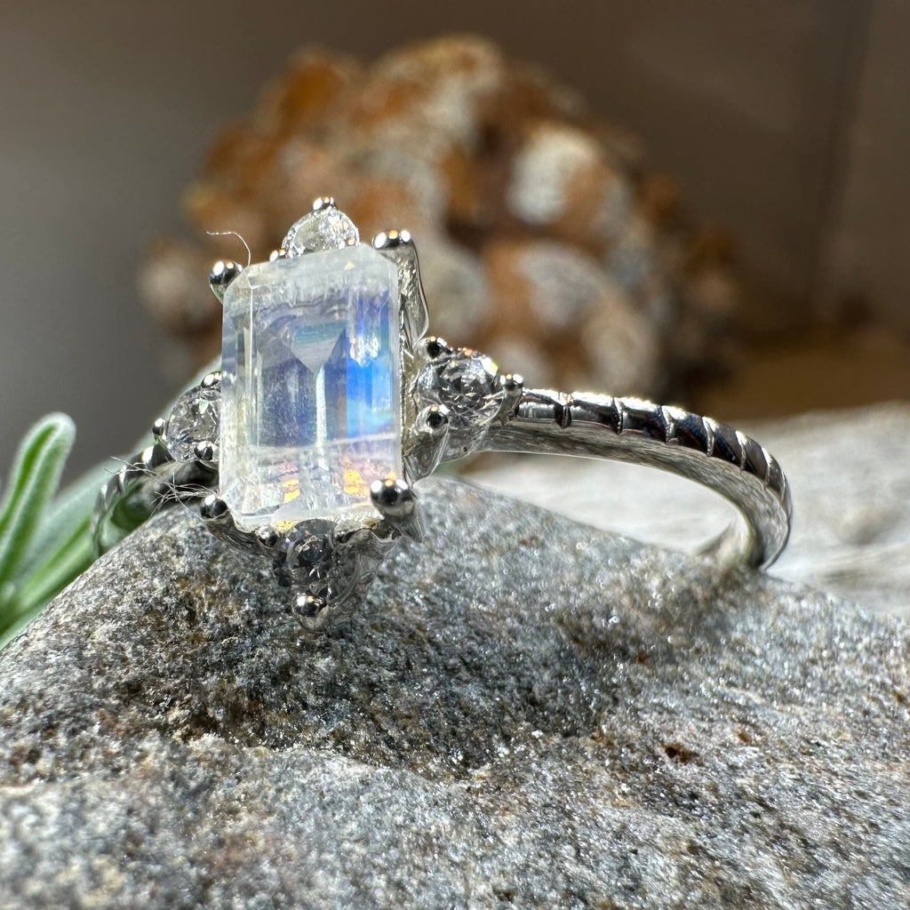 Clarissa Moonstone Ring