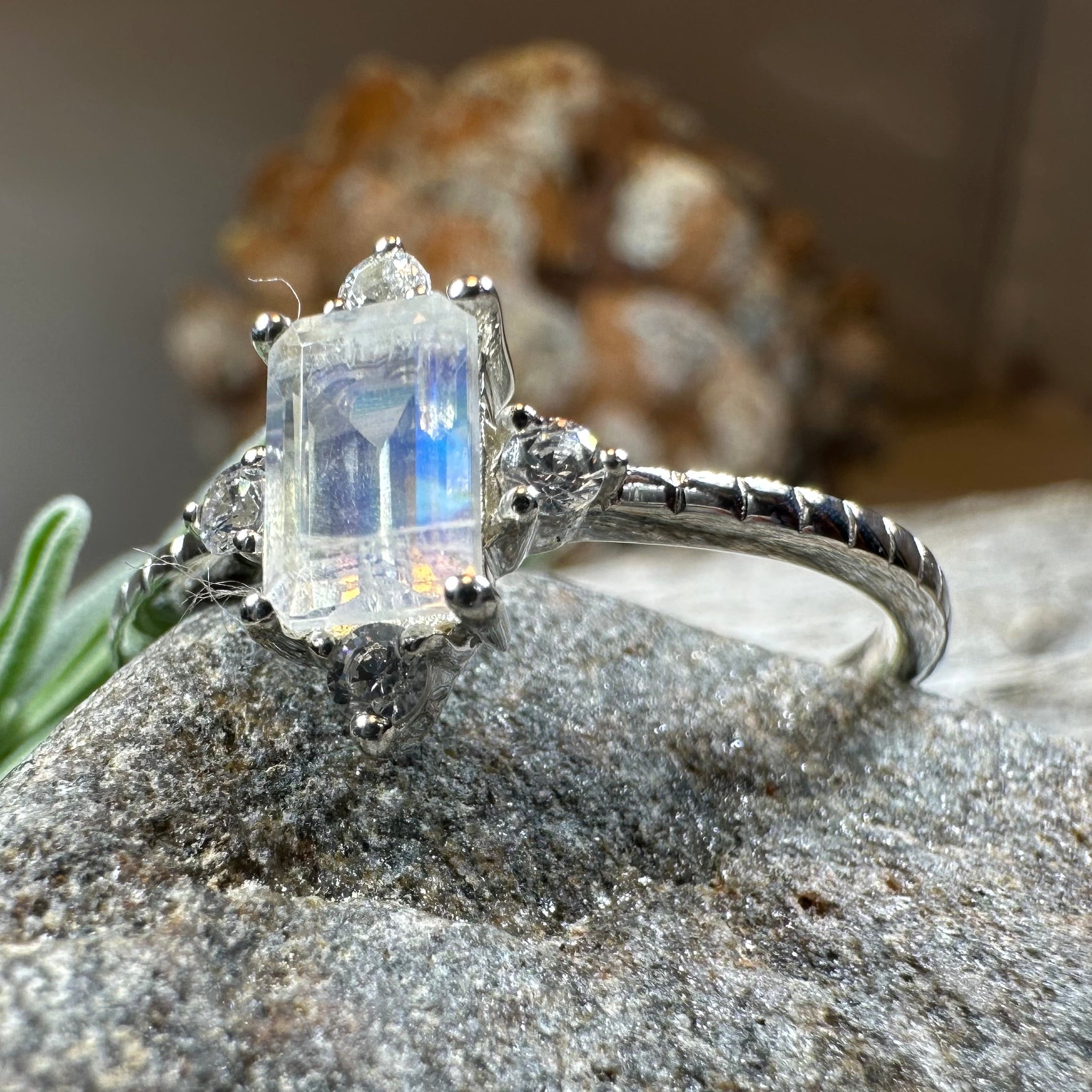 Clarissa Moonstone Ring