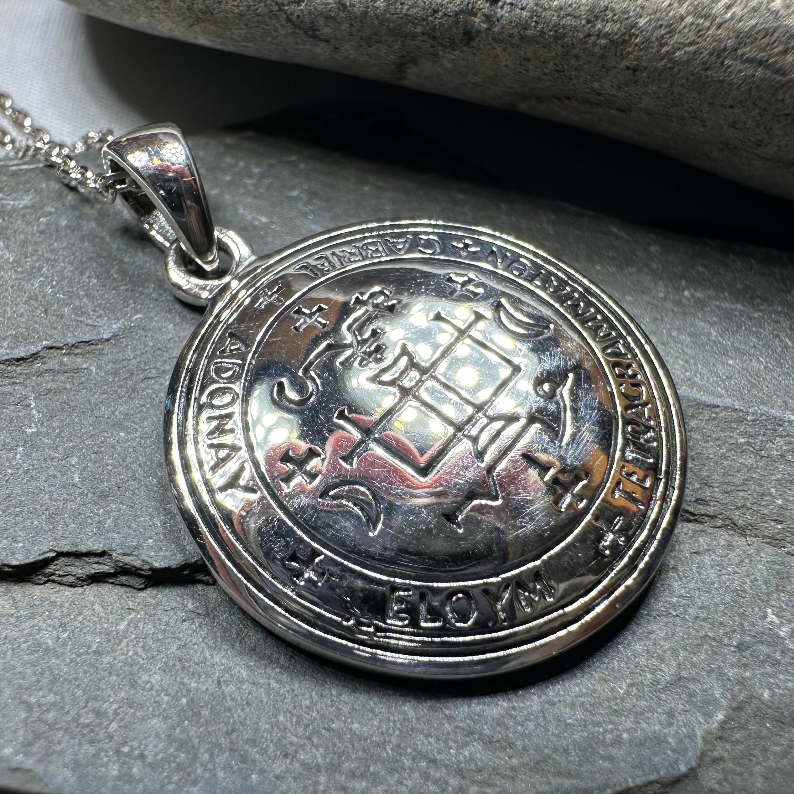 Petite Archangel Gabriel Sigil Pendant