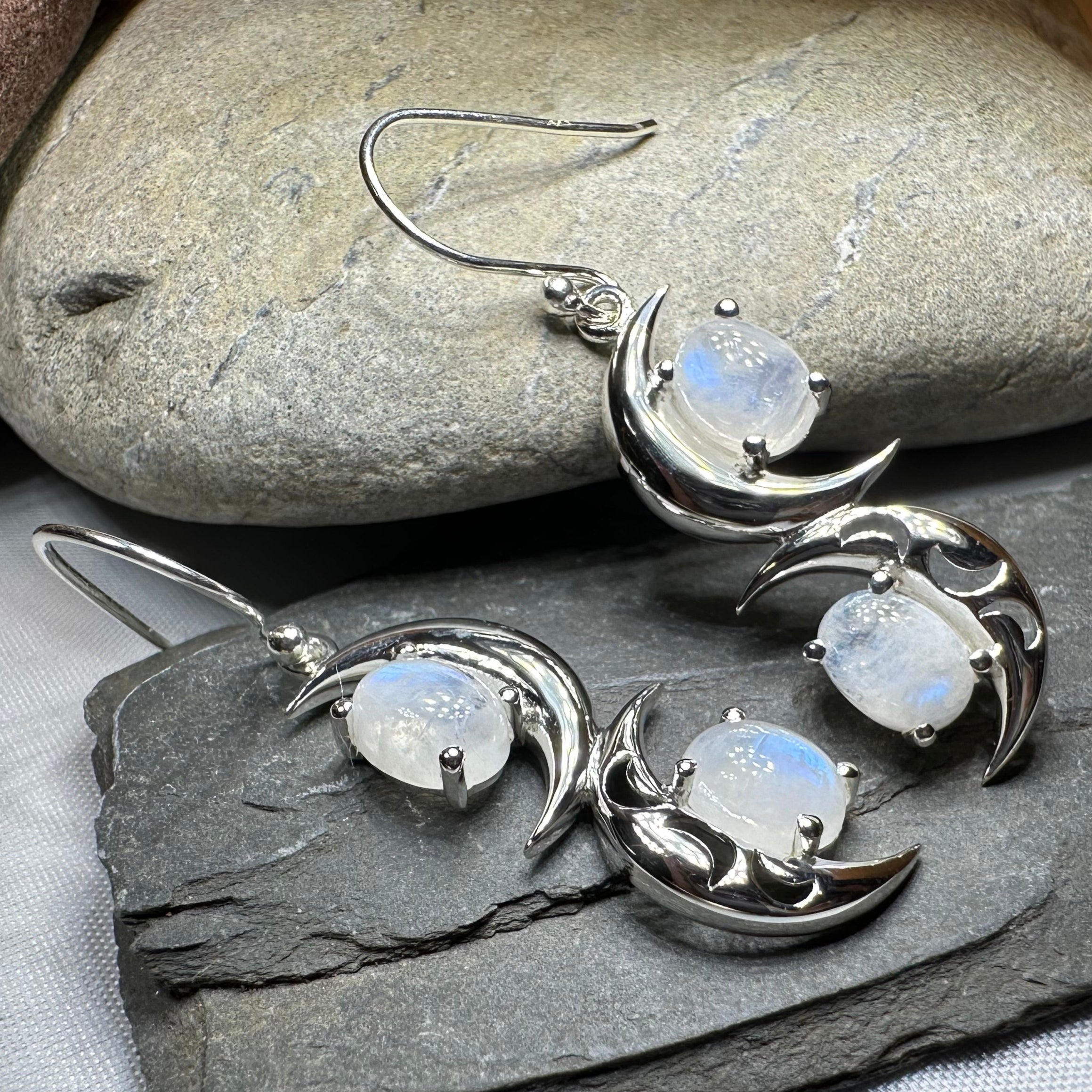 Mystic Dream Moonstone Earrings