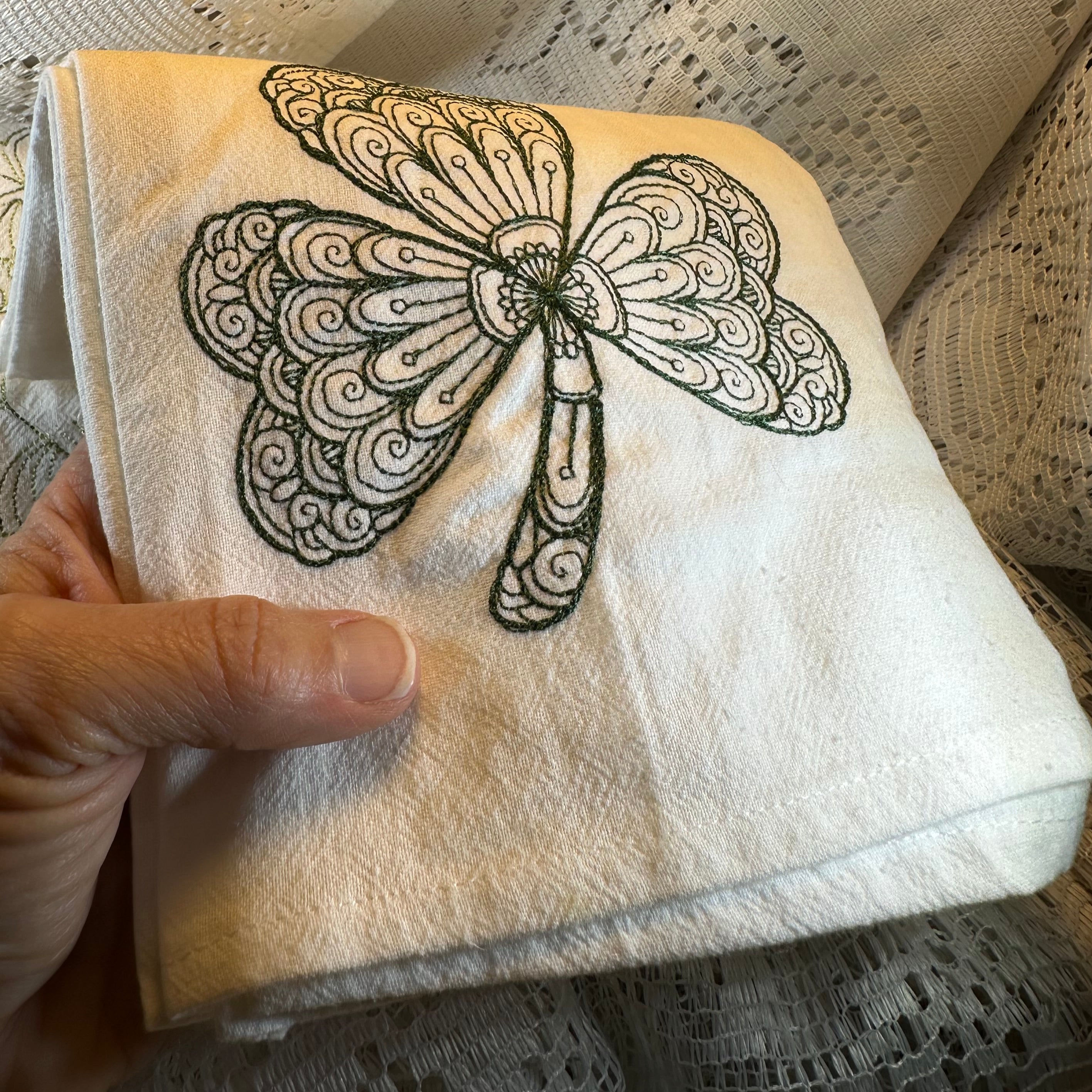 Handmade Irish Tea Towel Set