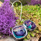 Heathergems Celtic Square Earrings