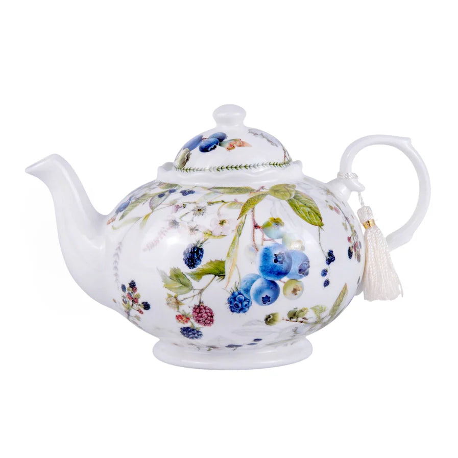 Wild Berries Fine China Teapot