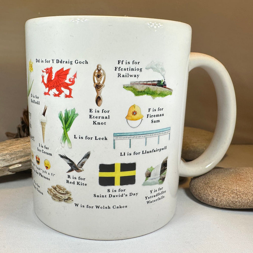 Welsh ABC Mug