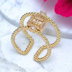 Alessandra Baguette Ring