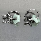 Pentagonal Star Earrings