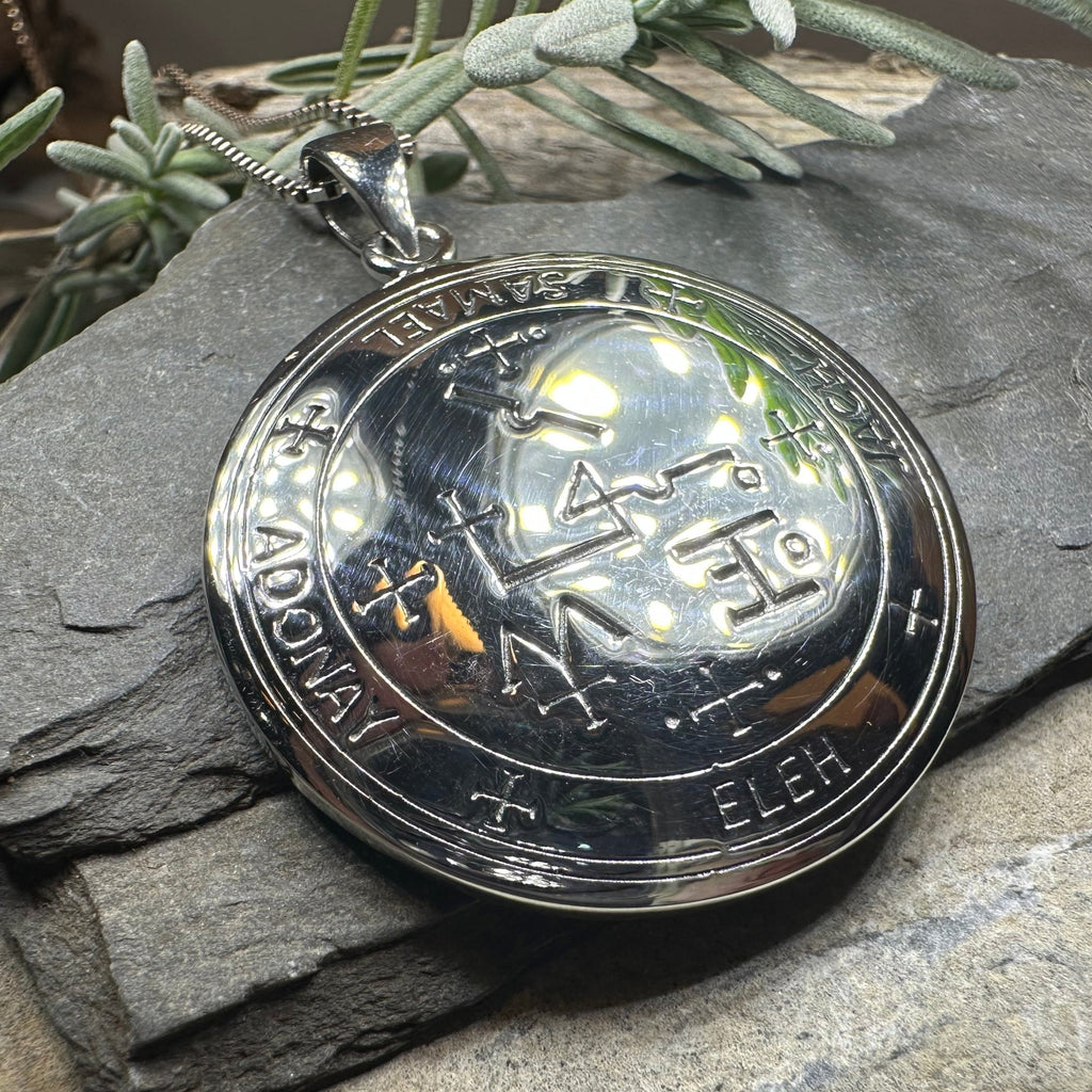 Archangel Samael Sigil Pendant