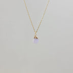 Olivenorma Irregular Crystal Raw Stone Gem gemstone Necklace