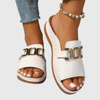 Kathryn™ | Comfy Buckle Sandals