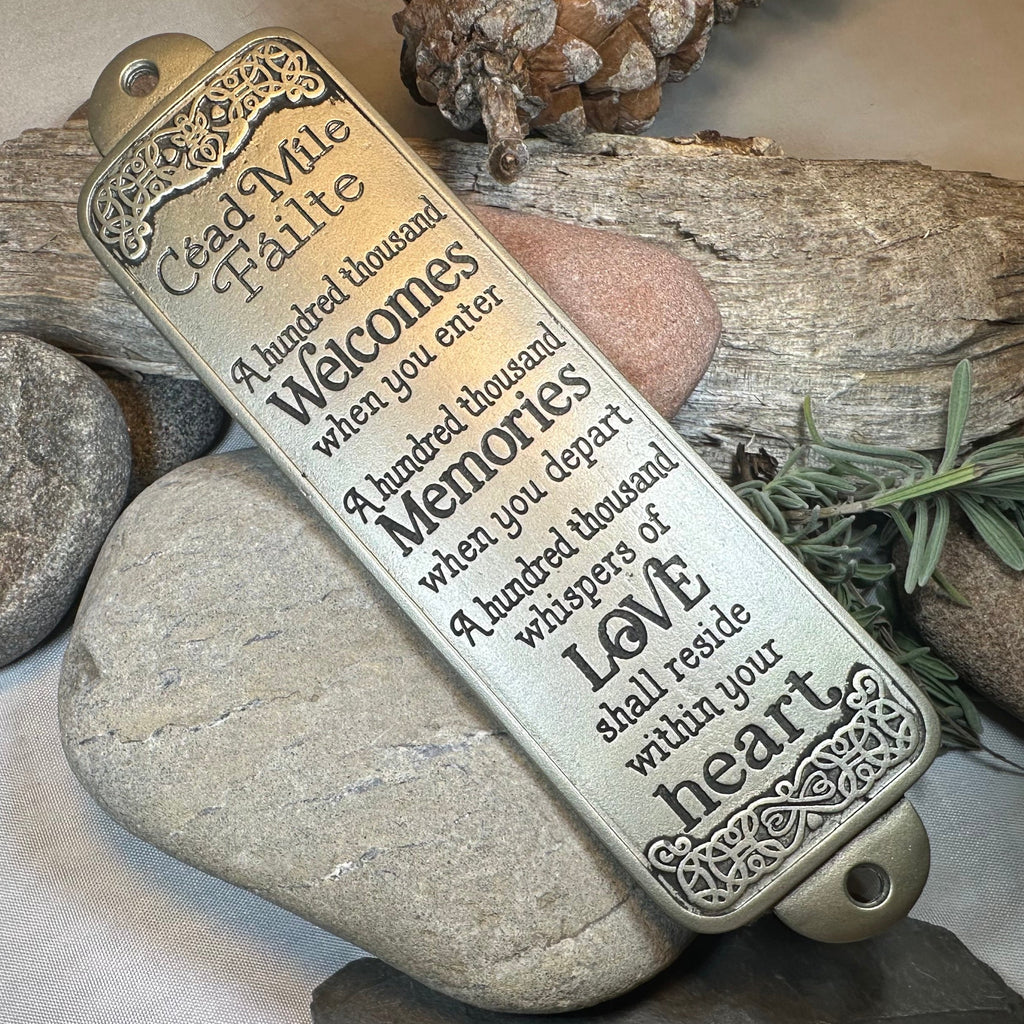 Irish Welcome Door Plaque