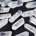 25pcs Clear Quartz Rune Set Handcrafted Nordic Divination