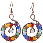 Chakra Orgone Earrings