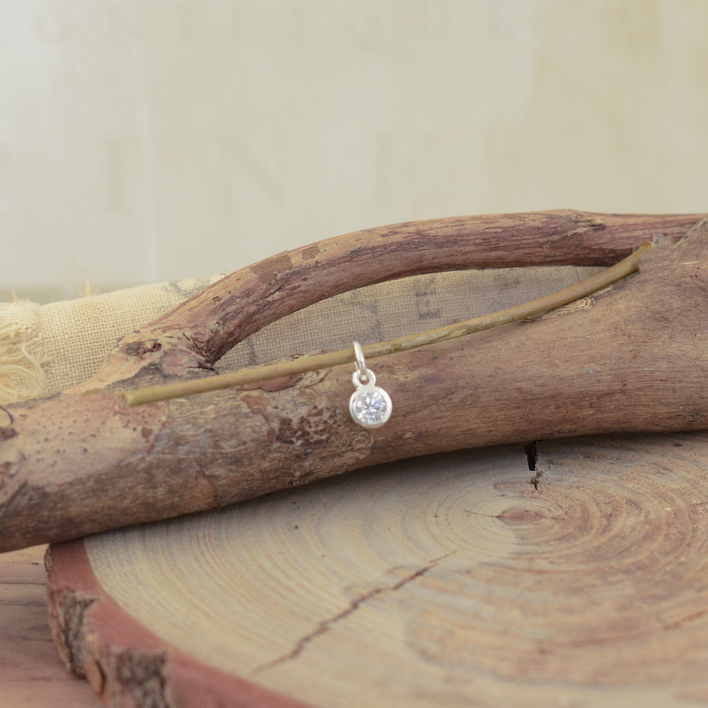 5mm Crystal Clear Birthstone (April)