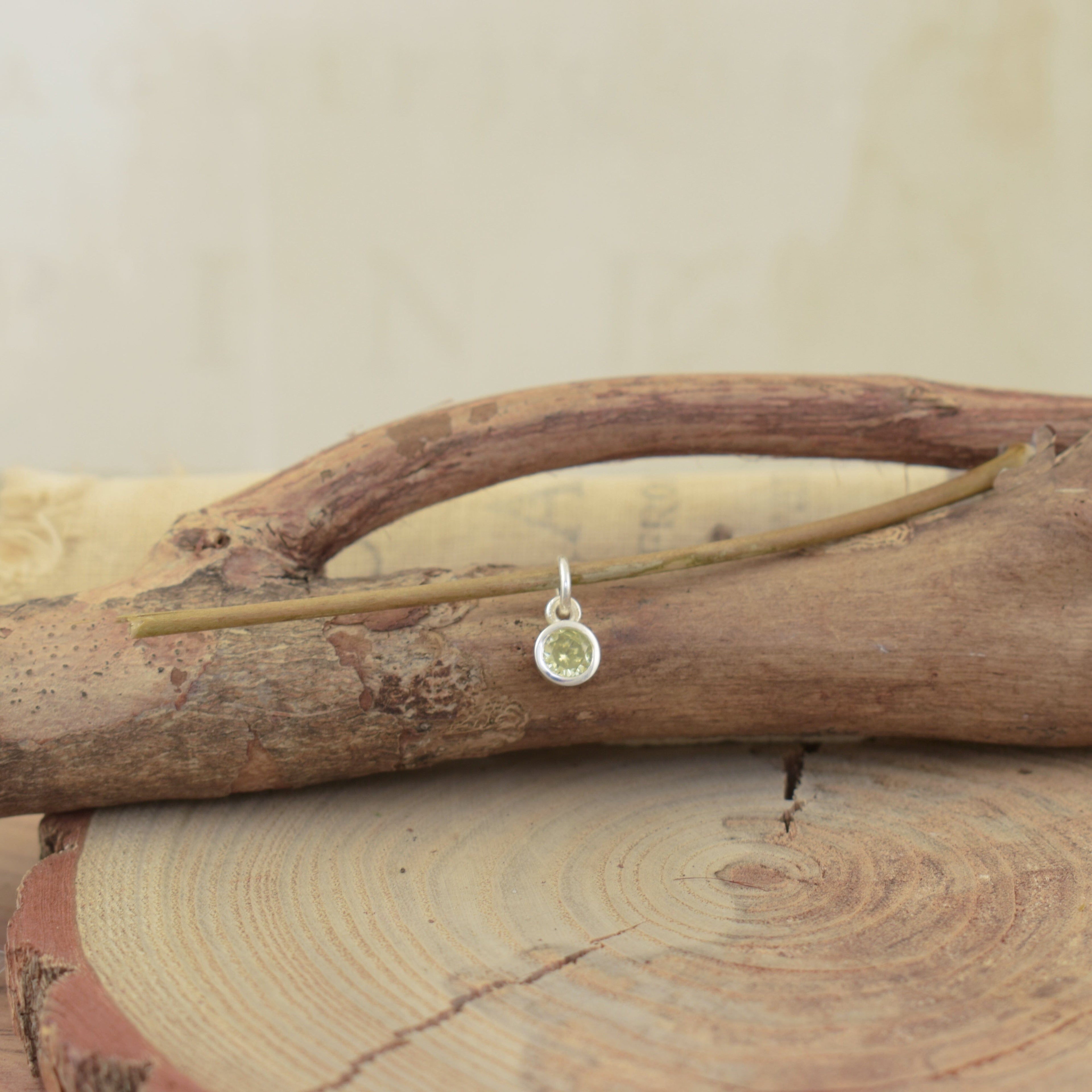 5mm Peridot-Lemon Birthstone (August)