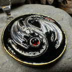 Dragon Yin Yang Necklace