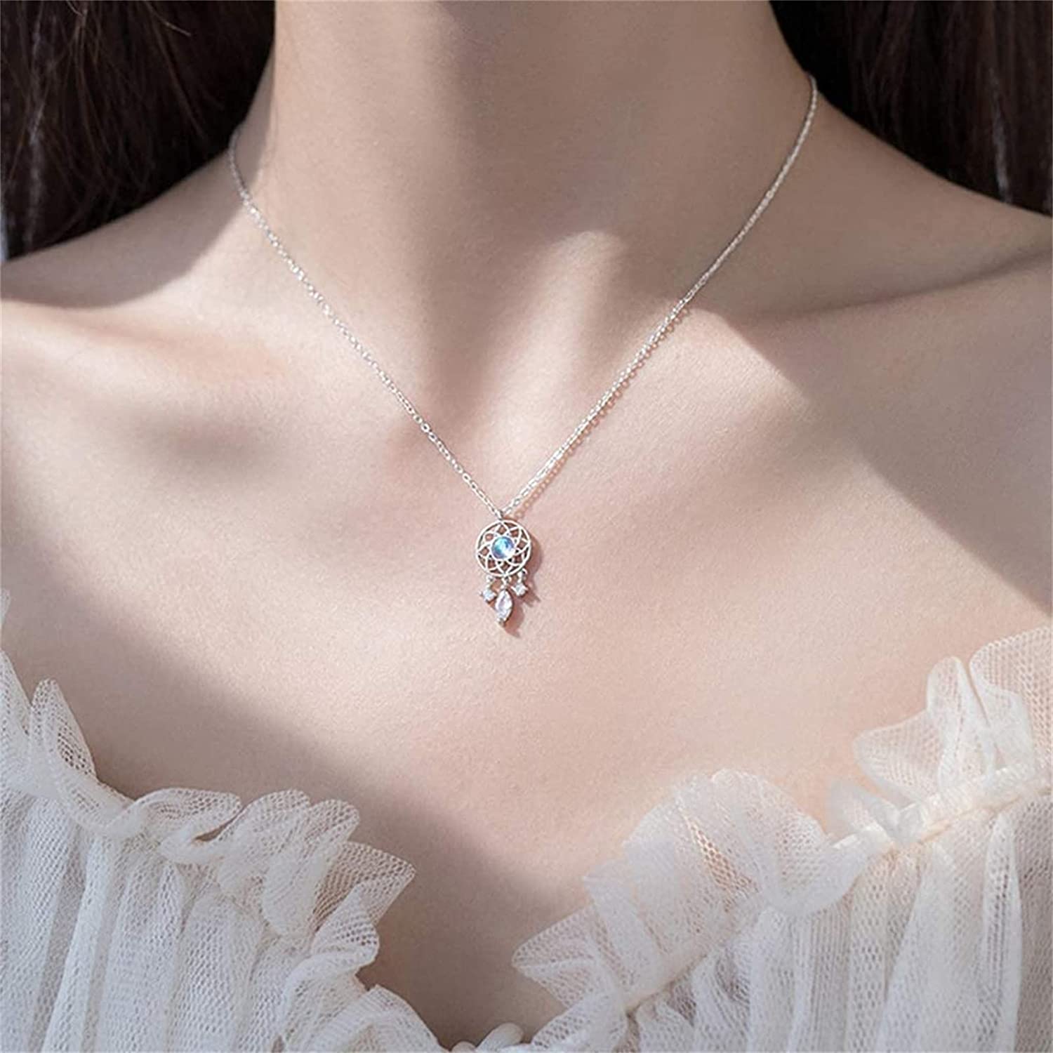 Dreamcatcher Necklace - 925 Sterling Silver