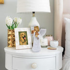 Dog Memorial Gift Set with Angel of Friendship Figurine & Rainbow Bridge Chakra Bracelet