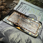 Golfer Copper Money Clip